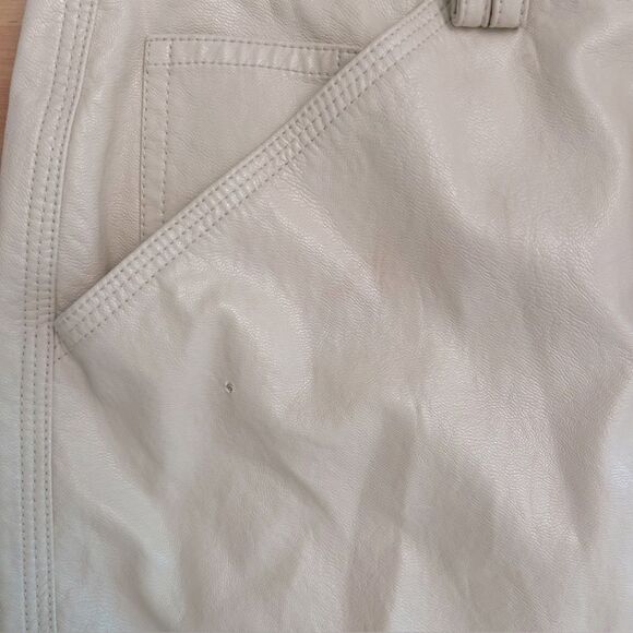 A.L.C. Faux Leather Alden Skirt Size 2 - Picture 6 of 7